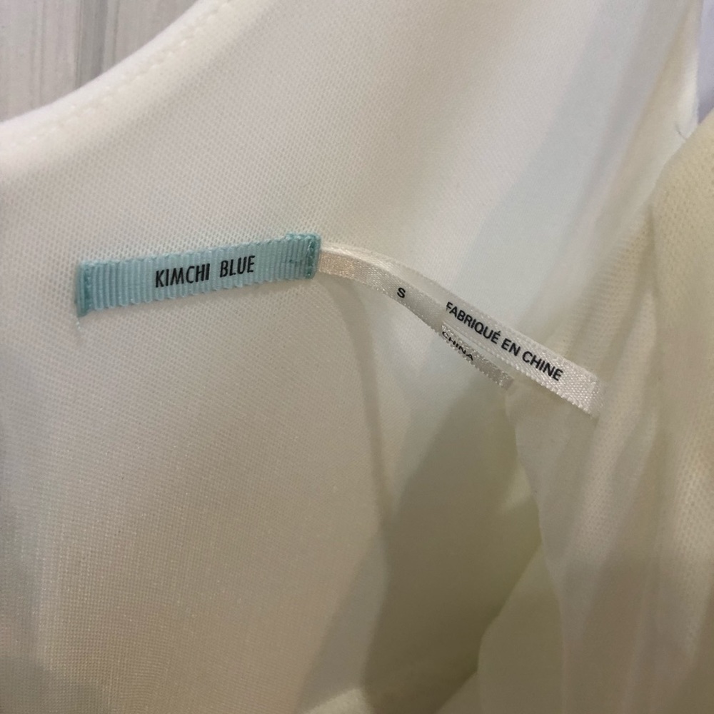 Formal white flare dress - Picture 2 of 4